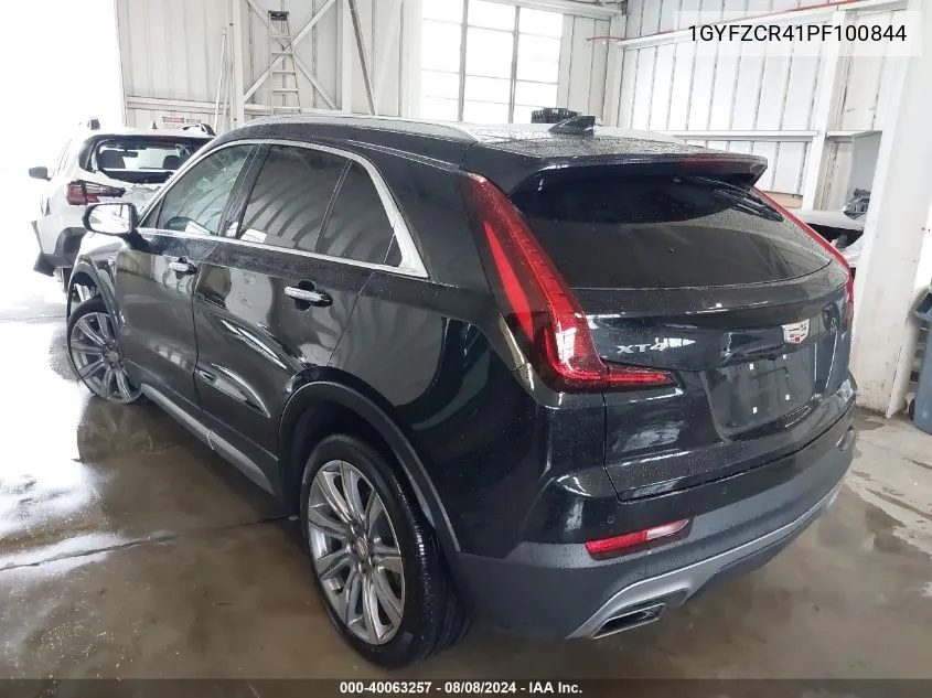 1GYFZCR41PF100844 2023 Cadillac Xt4 Fwd Premium Luxury