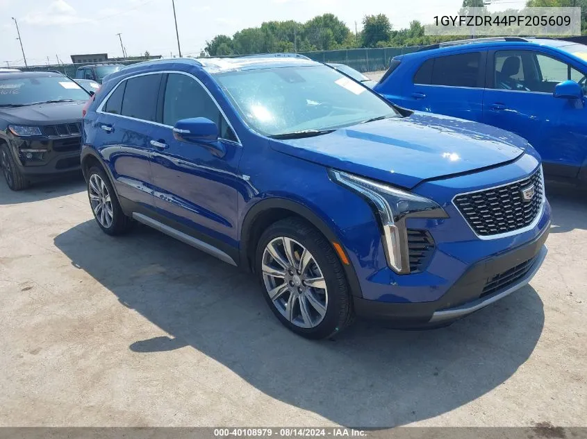 1GYFZDR44PF205609 2023 Cadillac Xt4 Awd Premium Luxury