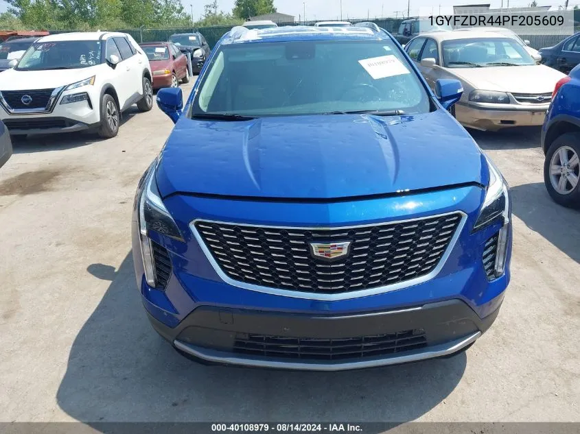 1GYFZDR44PF205609 2023 Cadillac Xt4 Awd Premium Luxury