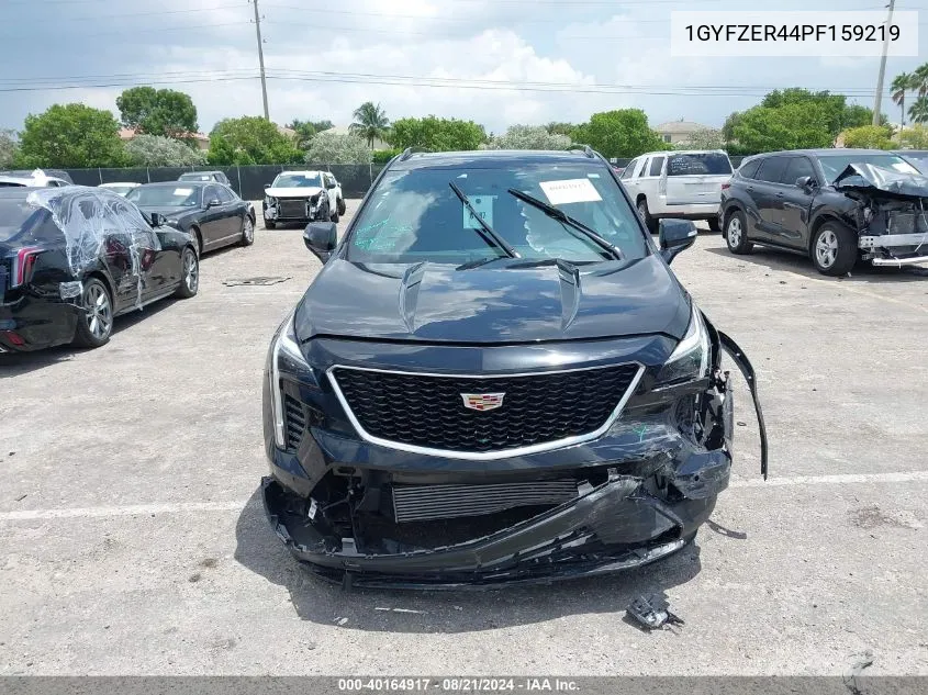 2023 Cadillac Xt4 Sport VIN: 1GYFZER44PF159219 Lot: 40164917