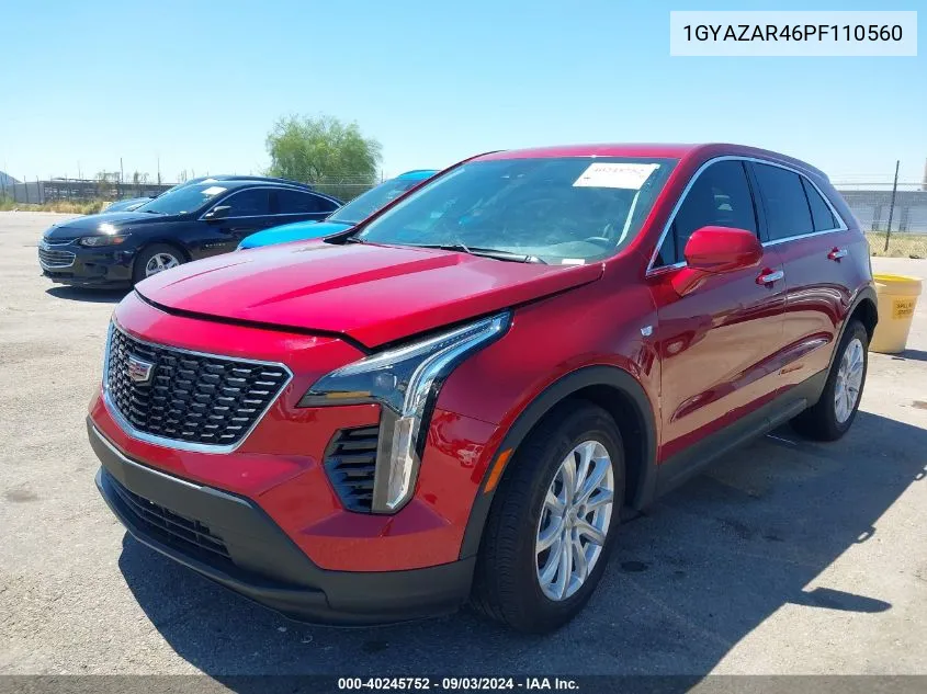 1GYAZAR46PF110560 2023 Cadillac Xt4 Fwd Luxury