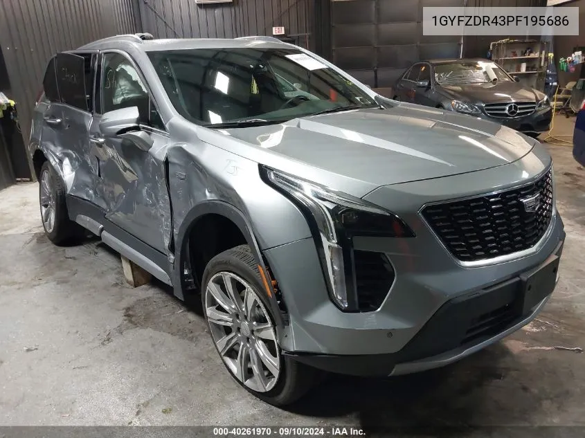 1GYFZDR43PF195686 2023 Cadillac Xt4 Awd Premium Luxury