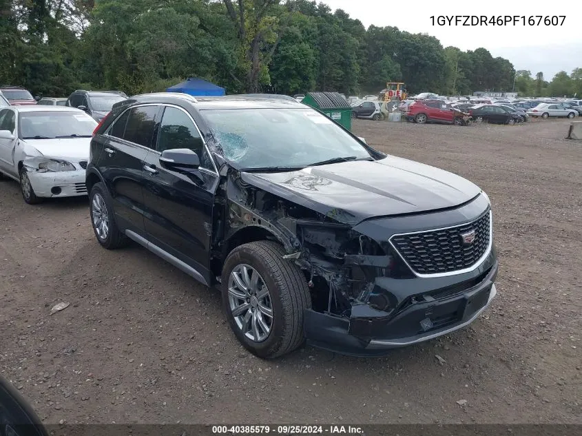 2023 Cadillac Xt4 Awd Premium Luxury VIN: 1GYFZDR46PF167607 Lot: 40385579