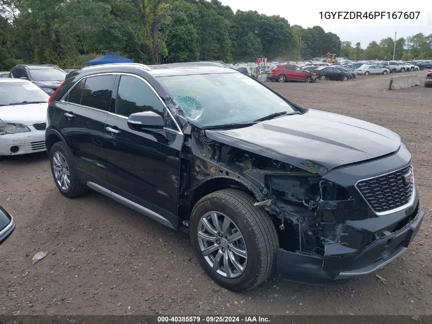 2023 Cadillac Xt4 Awd Premium Luxury VIN: 1GYFZDR46PF167607 Lot: 40385579