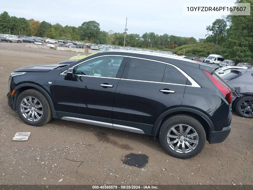 2023 Cadillac Xt4 Awd Premium Luxury VIN: 1GYFZDR46PF167607 Lot: 40385579