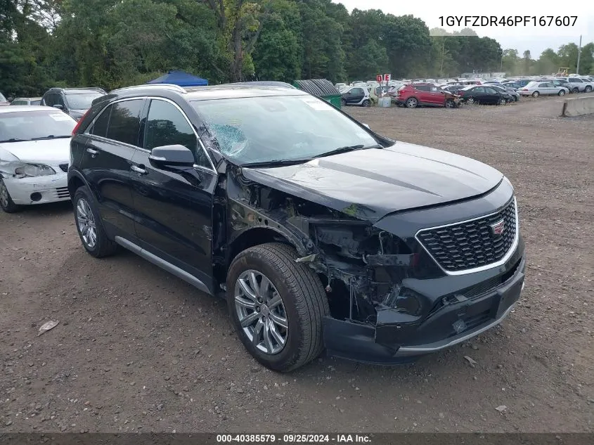 2023 Cadillac Xt4 Awd Premium Luxury VIN: 1GYFZDR46PF167607 Lot: 40385579