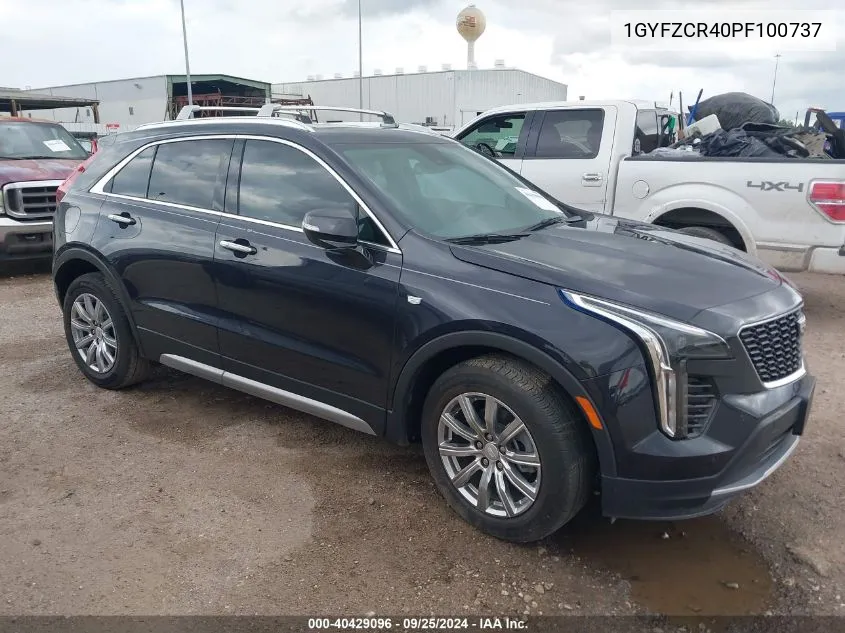 1GYFZCR40PF100737 2023 Cadillac Xt4 Fwd Premium Luxury