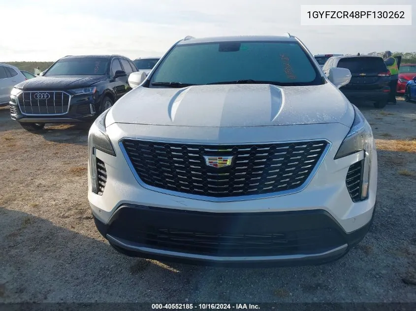 2023 Cadillac Xt4 Fwd Premium Luxury VIN: 1GYFZCR48PF130262 Lot: 40552185