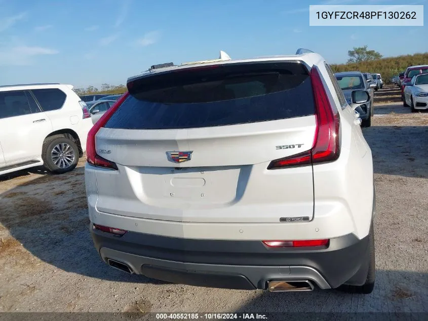 2023 Cadillac Xt4 Fwd Premium Luxury VIN: 1GYFZCR48PF130262 Lot: 40552185