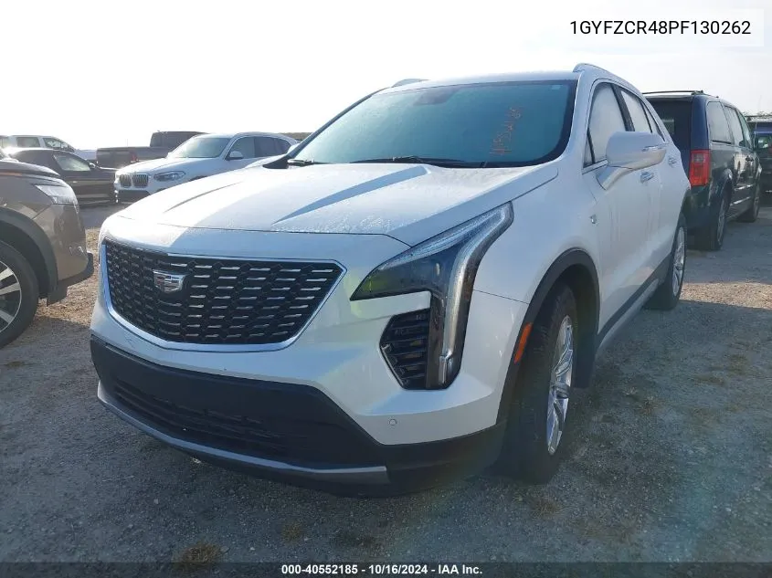 2023 Cadillac Xt4 Fwd Premium Luxury VIN: 1GYFZCR48PF130262 Lot: 40552185