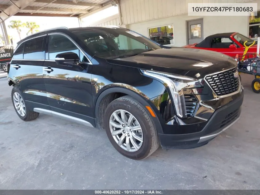 2023 Cadillac Xt4 Fwd Premium Luxury VIN: 1GYFZCR47PF180683 Lot: 40620252