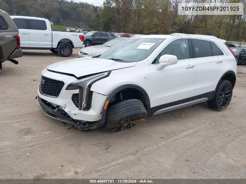 2023 Cadillac Xt4 Awd Premium Luxury VIN: 1GYFZDR45PF201925 Lot: 40887751