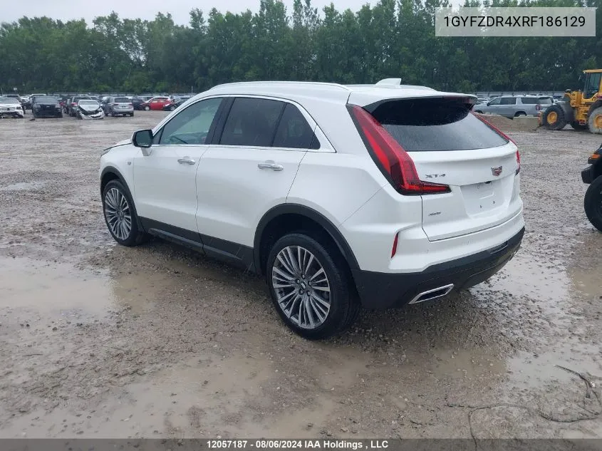 1GYFZDR4XRF186129 2024 Cadillac Xt4