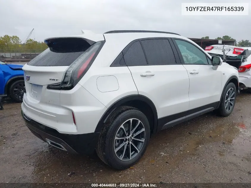 1GYFZER47RF165339 2024 Cadillac Xt4 Fwd Sport