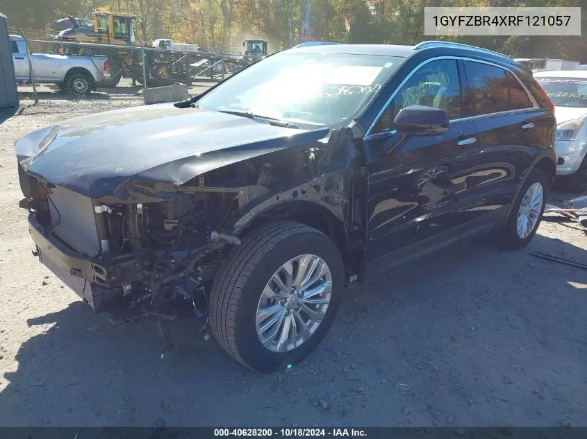 2024 Cadillac Xt4 Awd Luxury VIN: 1GYFZBR4XRF121057 Lot: 40628200