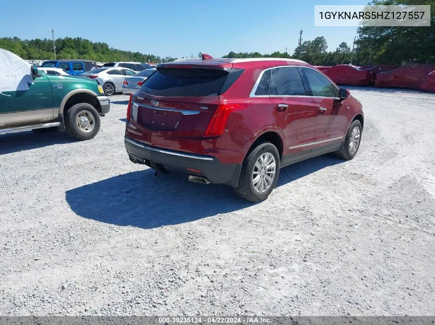 2017 Cadillac Xt5 Standard VIN: 1GYKNARS5HZ127557 Lot: 43779154