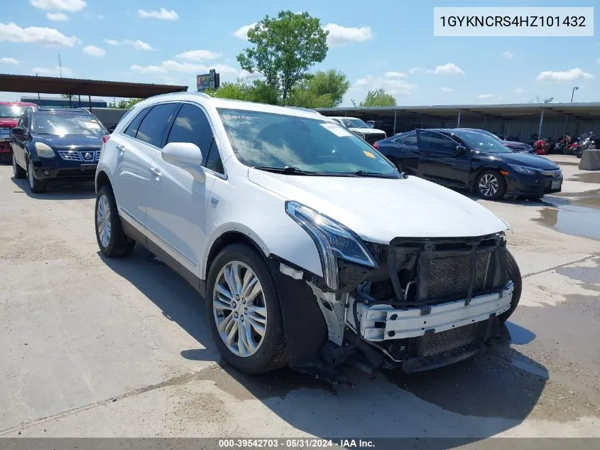 1GYKNCRS4HZ101432 2017 Cadillac Xt5 Premium Luxury