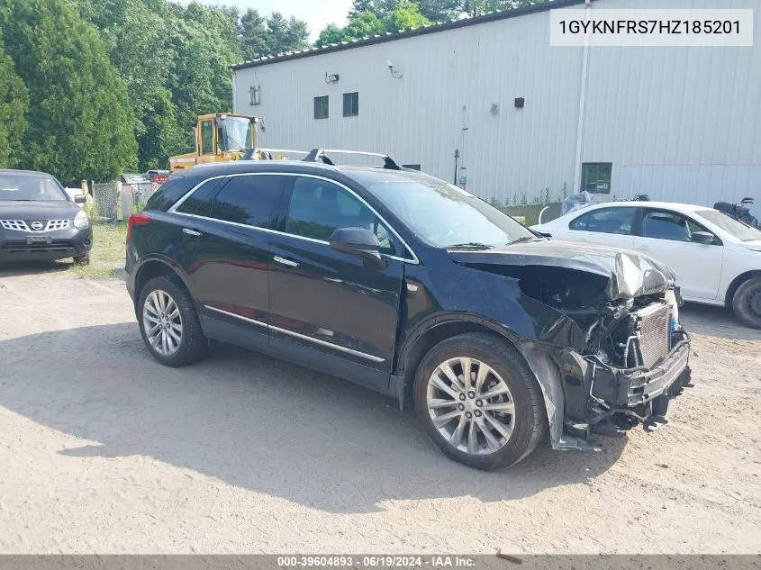 1GYKNFRS7HZ185201 2017 Cadillac Xt5 Platinum