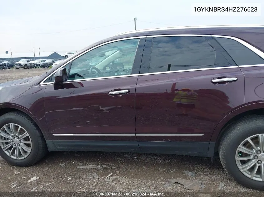 1GYKNBRS4HZ276628 2017 Cadillac Xt5 Luxury