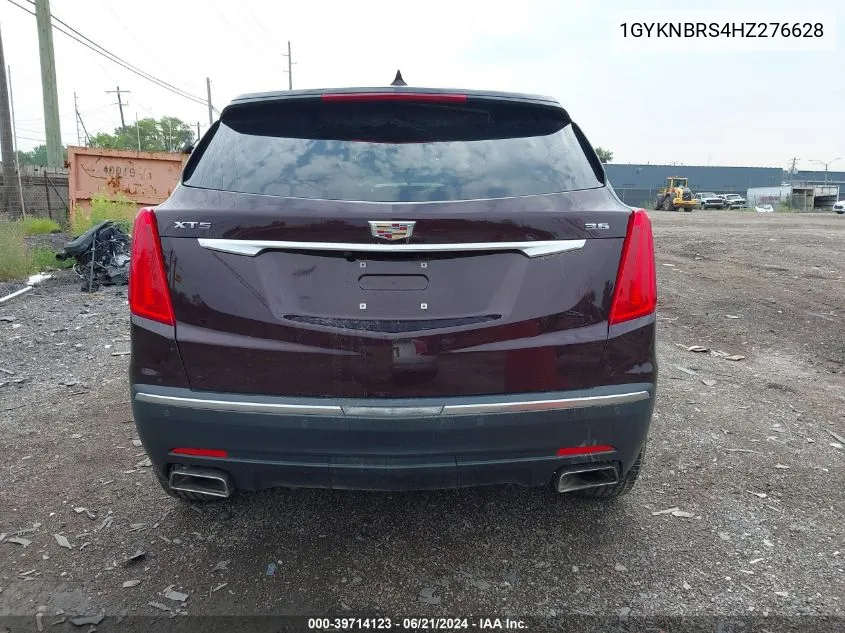 1GYKNBRS4HZ276628 2017 Cadillac Xt5 Luxury