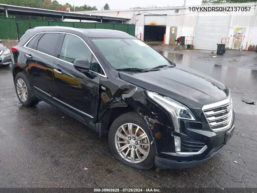 2017 Cadillac Xt5 Luxury VIN: 1GYKNDRS0HZ137057 Lot: 39969829