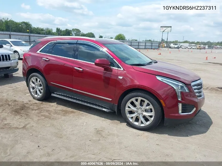 1GYKNDRS6HZ237311 2017 Cadillac Xt5 Luxury