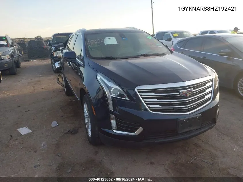 1GYKNARS8HZ192421 2017 Cadillac Xt5 Standard