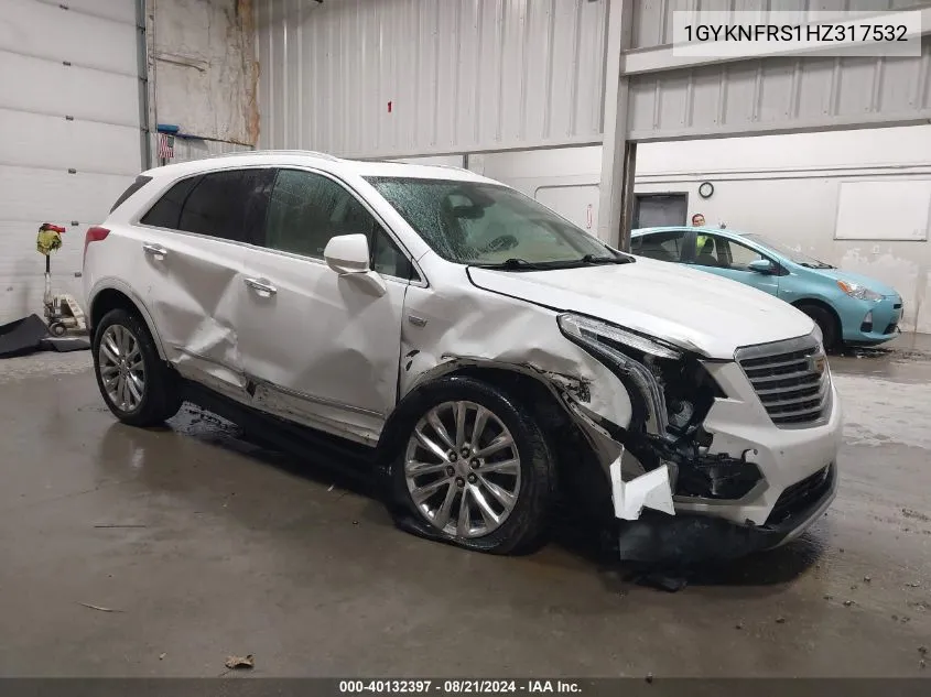 1GYKNFRS1HZ317532 2017 Cadillac Xt5 Platinum