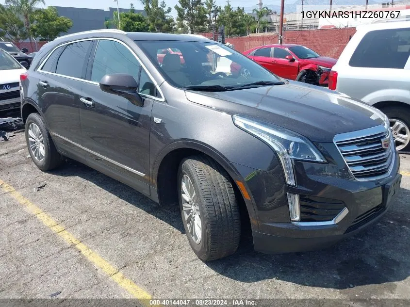 2017 Cadillac Xt5 Standard VIN: 1GYKNARS1HZ260767 Lot: 40144047