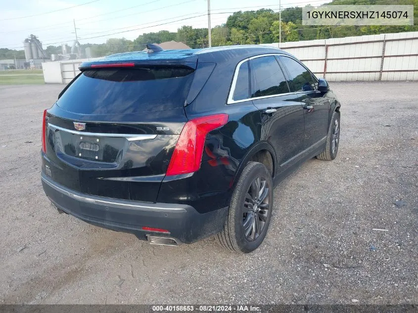 1GYKNERSXHZ145074 2017 Cadillac Xt5 Premium Luxury