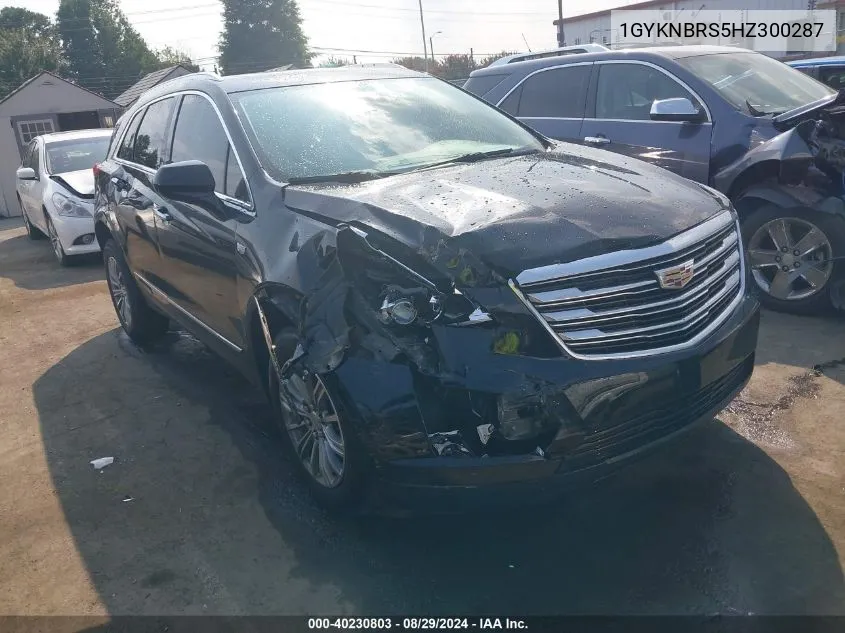 1GYKNBRS5HZ300287 2017 Cadillac Xt5 Luxury