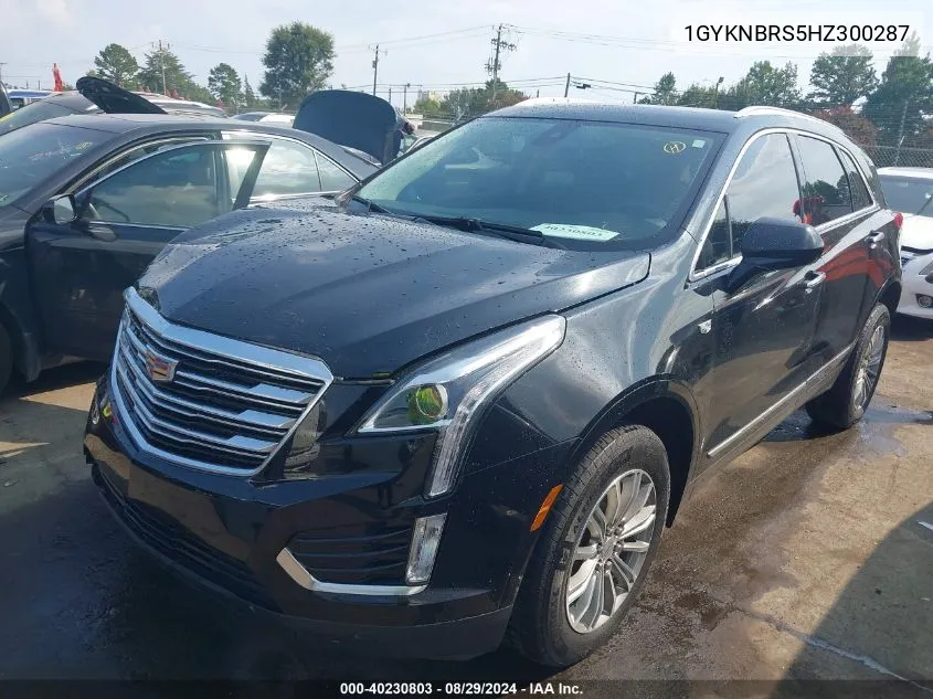 2017 Cadillac Xt5 Luxury VIN: 1GYKNBRS5HZ300287 Lot: 40230803