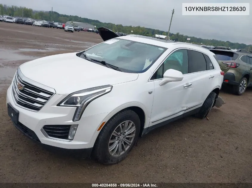 2017 Cadillac Xt5 Luxury VIN: 1GYKNBRS8HZ128630 Lot: 40284858