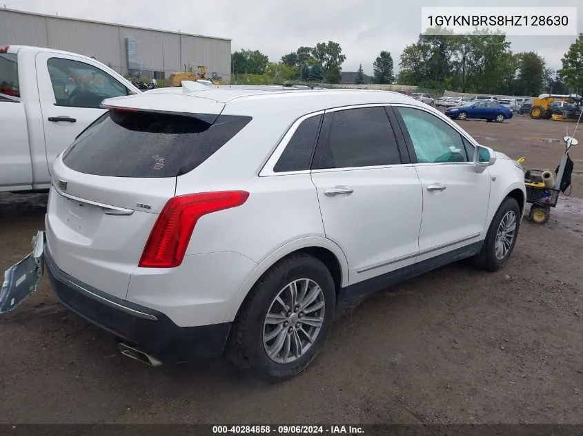 2017 Cadillac Xt5 Luxury VIN: 1GYKNBRS8HZ128630 Lot: 40284858