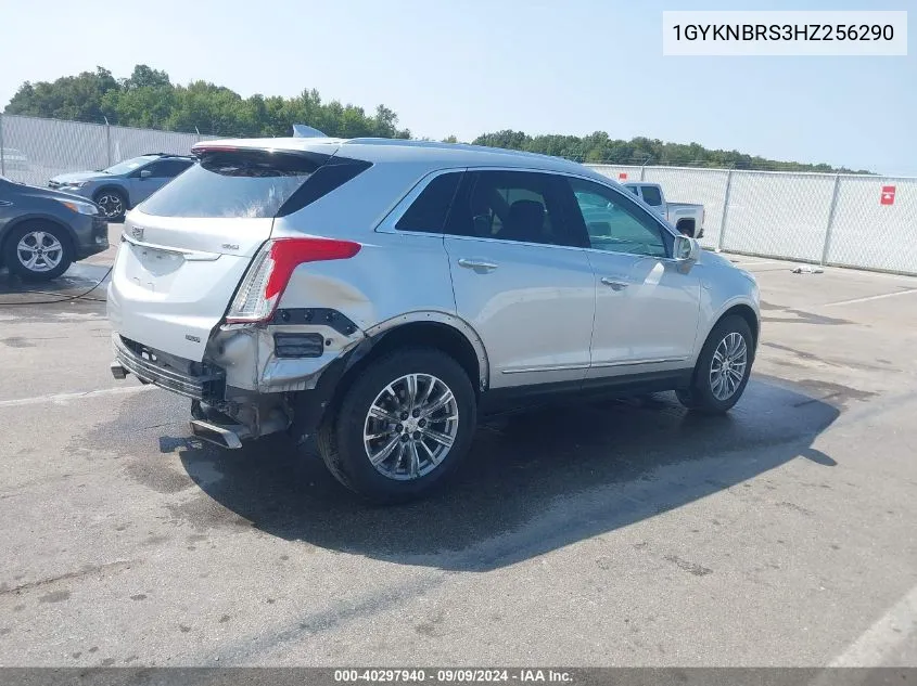 1GYKNBRS3HZ256290 2017 Cadillac Xt5 Luxury