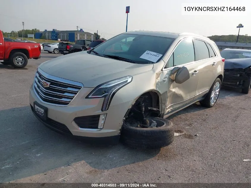 1GYKNCRSXHZ164468 2017 Cadillac Xt5 Premium Luxury