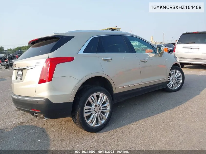 1GYKNCRSXHZ164468 2017 Cadillac Xt5 Premium Luxury