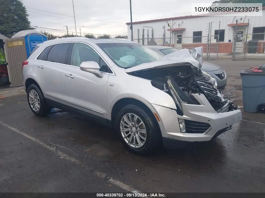 1GYKNDRS0HZ233075 2017 Cadillac Xt5 Luxury