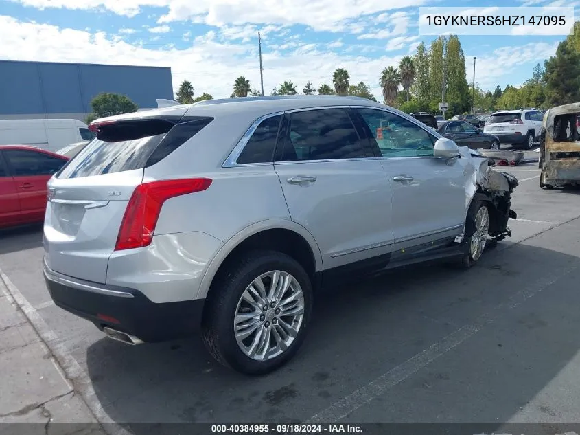 1GYKNERS6HZ147095 2017 Cadillac Xt5 Premium Luxury