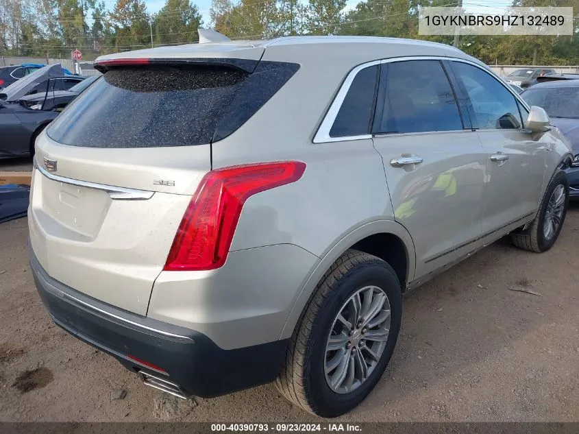 1GYKNBRS9HZ132489 2017 Cadillac Xt5 Luxury