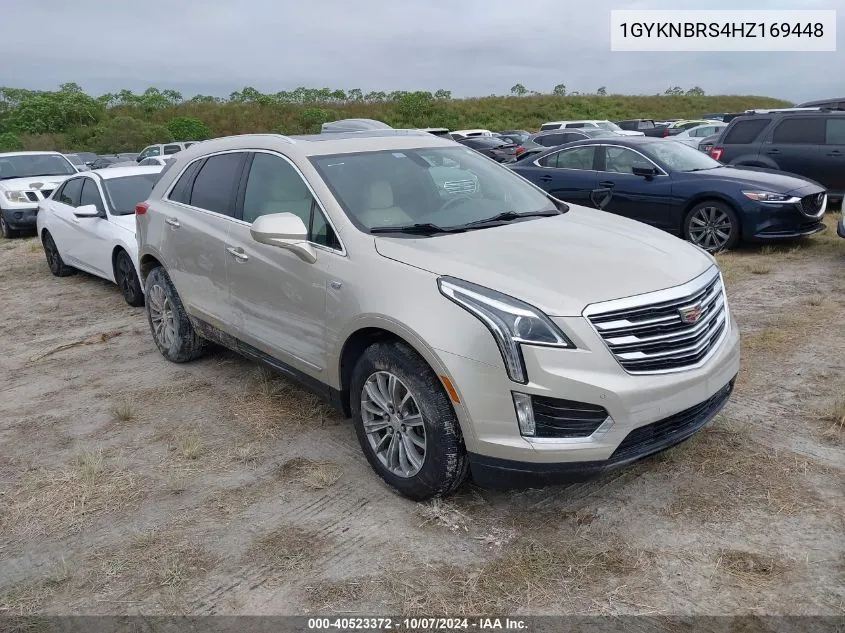 2017 Cadillac Xt5 Luxury VIN: 1GYKNBRS4HZ169448 Lot: 40523372