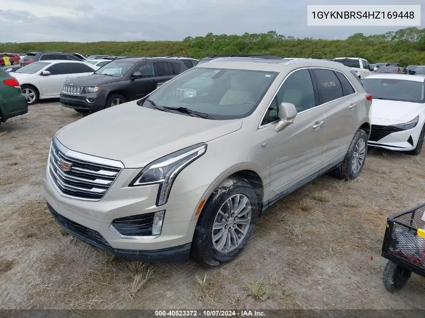 2017 Cadillac Xt5 Luxury VIN: 1GYKNBRS4HZ169448 Lot: 40523372