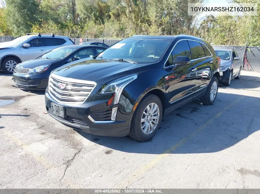 2017 Cadillac Xt5 Standard VIN: 1GYKNARS5HZ162034 Lot: 40525062