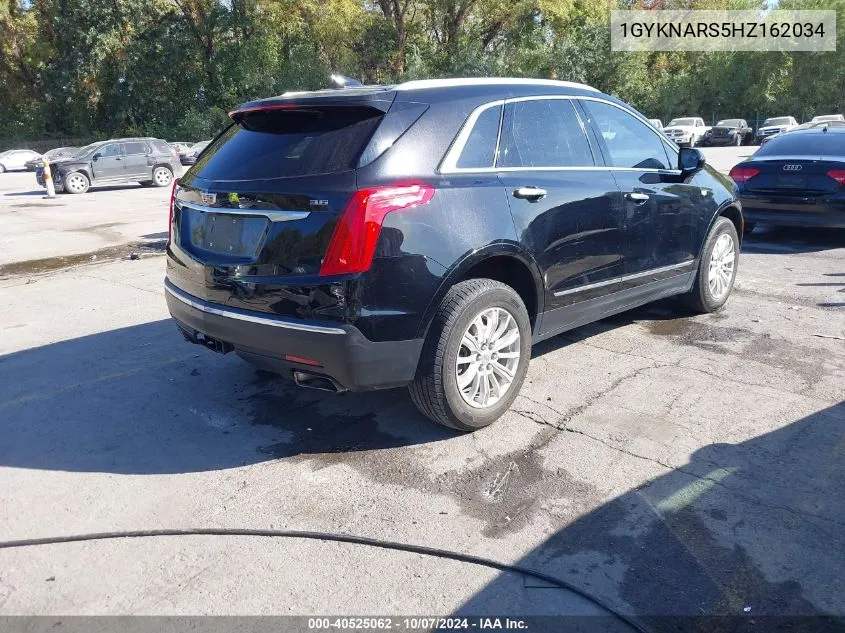 2017 Cadillac Xt5 Standard VIN: 1GYKNARS5HZ162034 Lot: 40525062