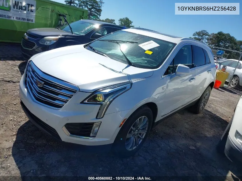 2017 Cadillac Xt5 Luxury VIN: 1GYKNBRS6HZ256428 Lot: 40560882