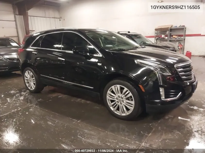 2017 Cadillac Xt5 Premium Luxury VIN: 1GYKNERS9HZ116505 Lot: 40729933