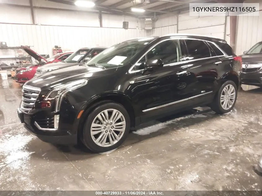 2017 Cadillac Xt5 Premium Luxury VIN: 1GYKNERS9HZ116505 Lot: 40729933