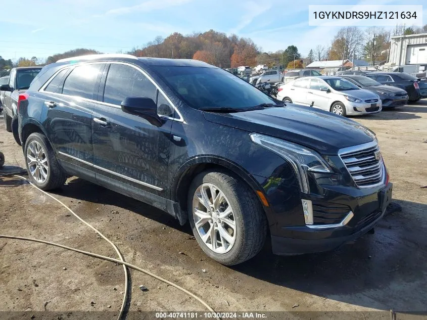 1GYKNDRS9HZ121634 2017 Cadillac Xt5 Luxury