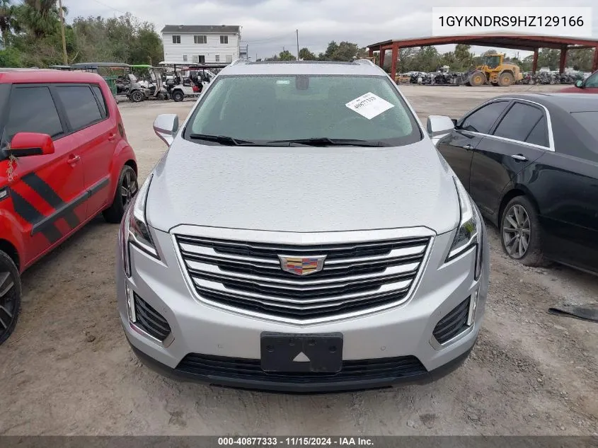 2017 Cadillac Xt5 Luxury VIN: 1GYKNDRS9HZ129166 Lot: 40877333