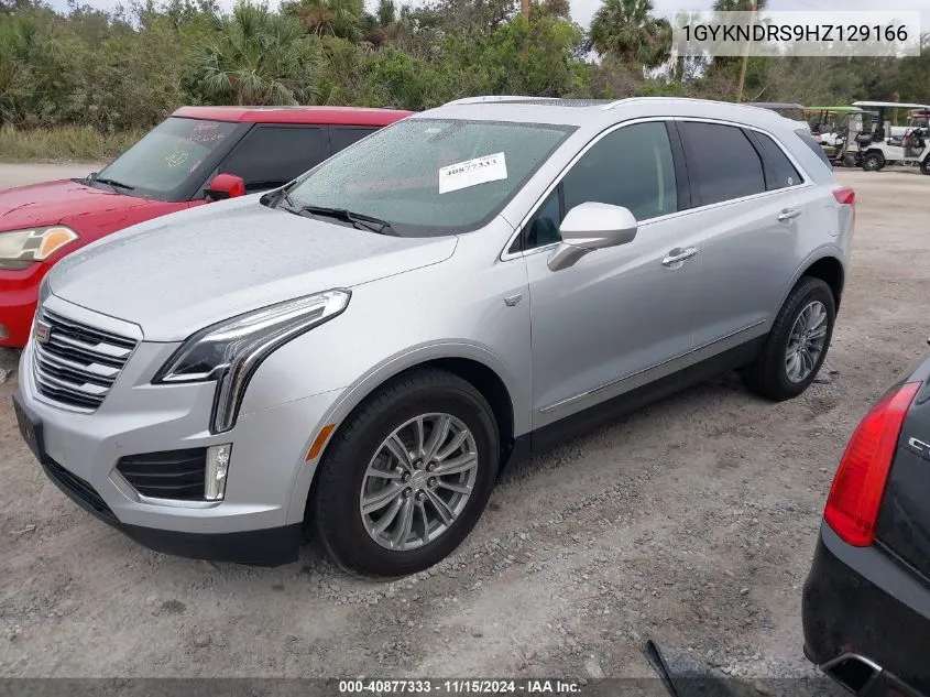 2017 Cadillac Xt5 Luxury VIN: 1GYKNDRS9HZ129166 Lot: 40877333